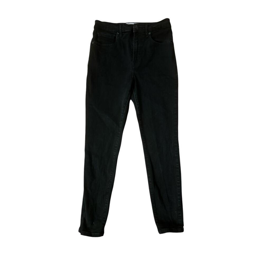 29 Ankle Everlane The Authentic Stretch High-Rise Skinny Jean Black Denim Pants